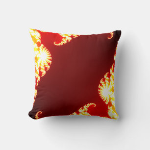 Fire fractal cushion