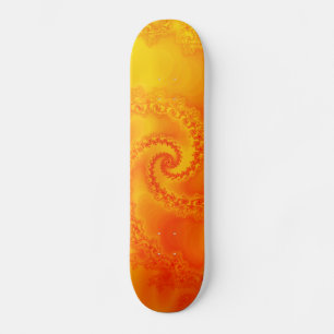 Fire Fractal Spiral: Skateboard