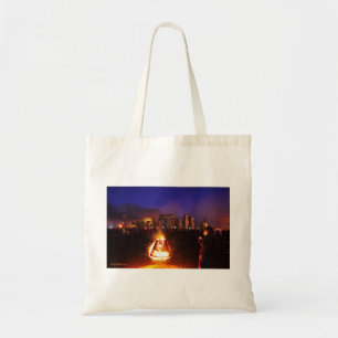 Fire Garden Tote Bag