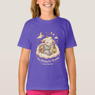 Fire Goat 2027 Kids Tee Lunar New Year Chinese