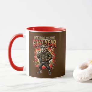Fire Goat 2027 Lunar New Year Zodiac Mug