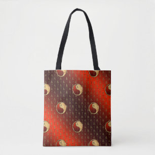 Fire Goat Tote Bag