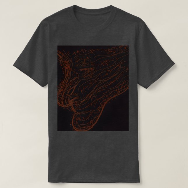 Fire god Portrait T-Shirt (Design Front)