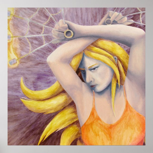 Fire Goddess Dancing Poster (Front)