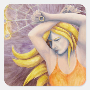 Fire Goddess Dancing Stickers