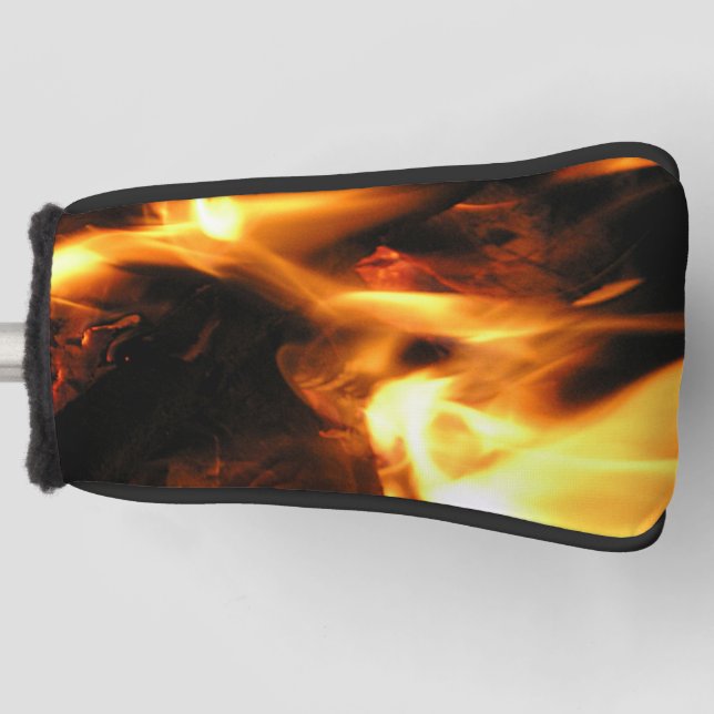 Fire Golf Head Cover (Front)