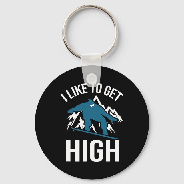 Fire Halloween Costume Fire Ice Matching Couples  Key Ring (Front)