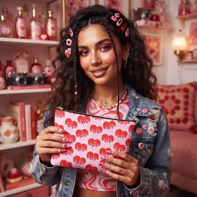 Fire Heart Accessory Pouch (Creator Uploaded)