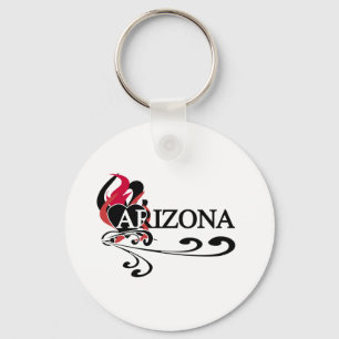 Fire Heart Arizona Key Ring