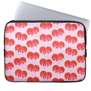 Fire Heart Laptop Sleeve