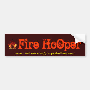 Fire Hooper Bumper Sticker