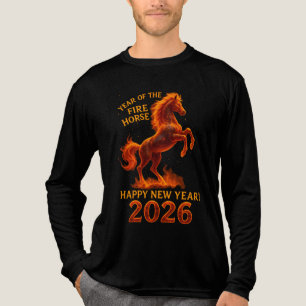 Fire Horse 2026 Year of the Fire Horse Tri-Blend Shirt