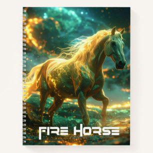 FIRE HORSE - CHINESE ZODIAC -  NOTEBOOK