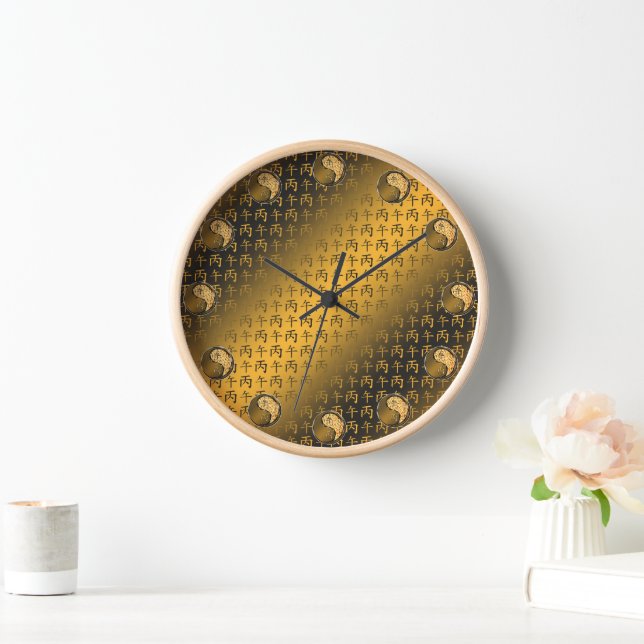 Fire Horse Clock (Home)
