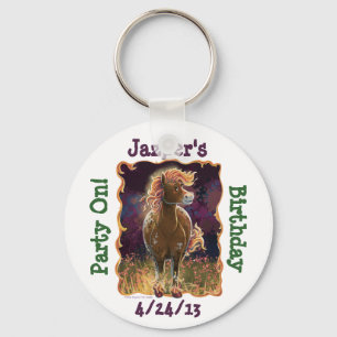 Fire Horse Key Ring
