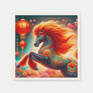 Fire Horse Napkin