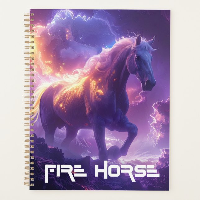 FIRE HORSE - SHENG XIAO PLANNER (Front)