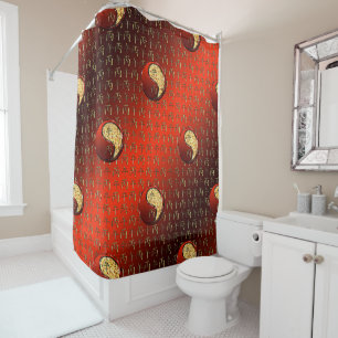 Fire Horse Shower Curtain