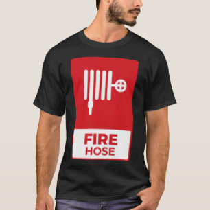 Fire Hose Sticker T-Shirt