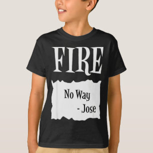 Fire - Hot Packet Halloween Taco Costume T-Shirt