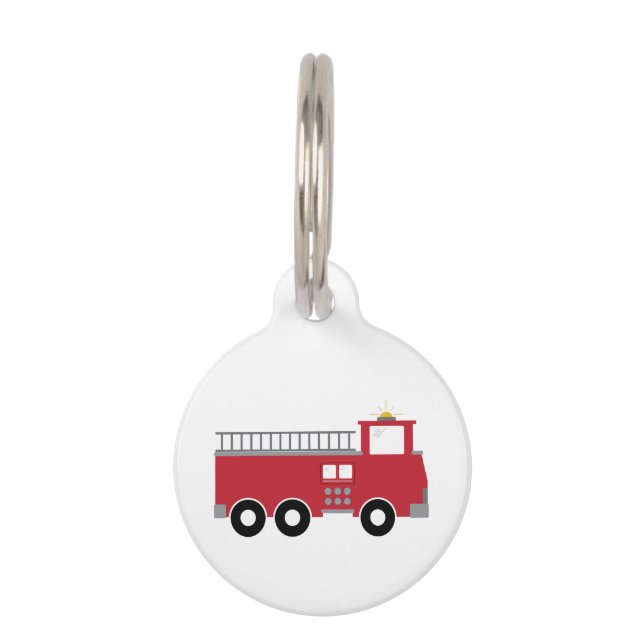 Fire Hydrant Pet Tag (Front)