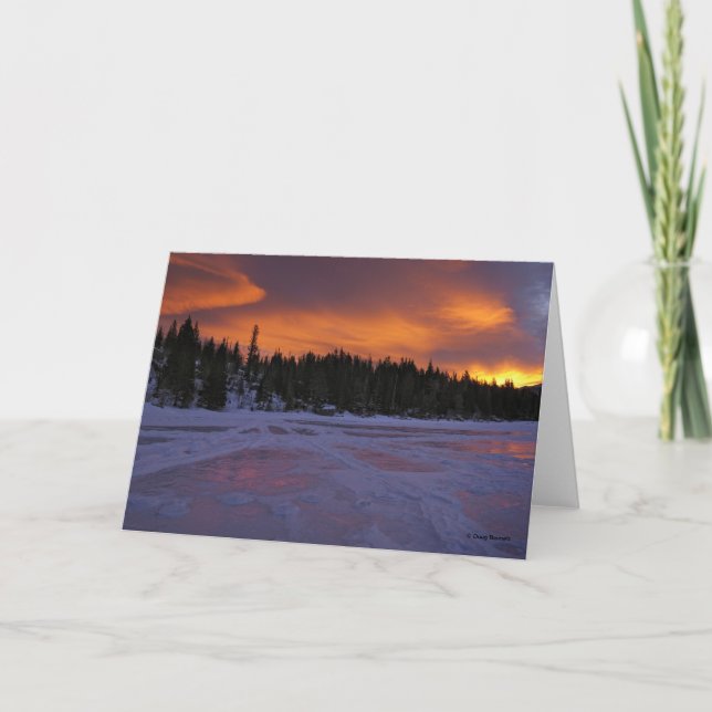 Fire & Ice by Doug Bennett Card (Front)