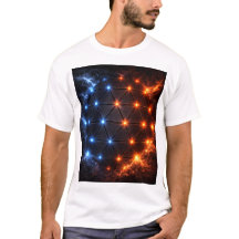 Fire & Ice Energy Sphere – Geometric Light Grid El