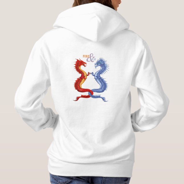 FIRE & ICE HOODIE (Back)