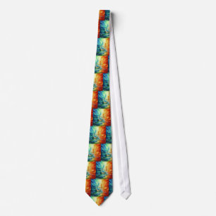 Fire & Ice Tie