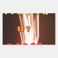 Fire in My Heart Art Print