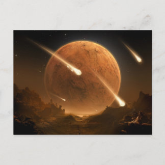 Fire in the Land of Shadows Postcard