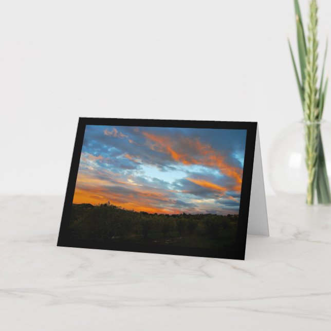 Fire in the Sky Card (Front)