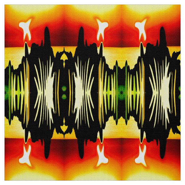 Fire in the sky fabric (Swatch)