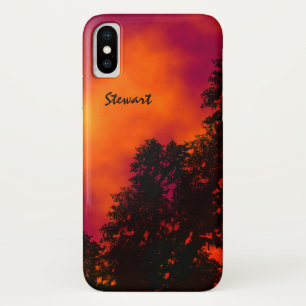 Fire in the Sky Personalised Case-Mate iPhone Case