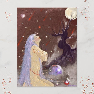 Fire in the Sky! Postcard