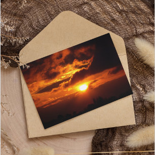 Fire in the Sky Postcard