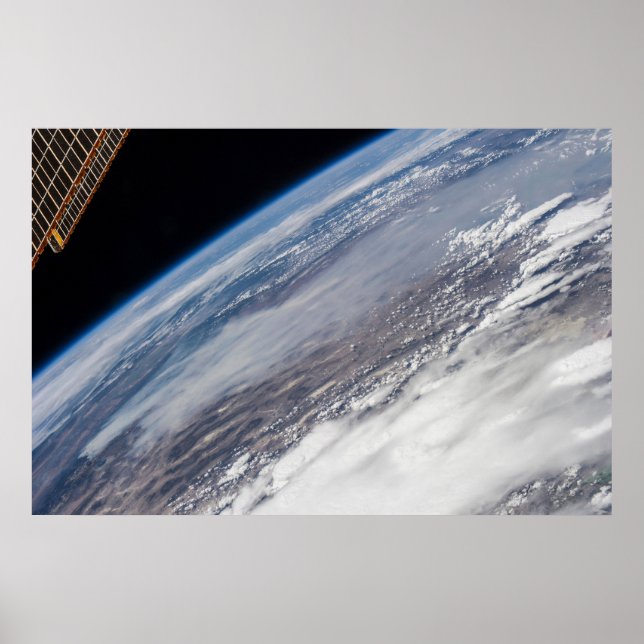 Fire In Yosemite National Park & Stanislaus Forest Poster (Front)