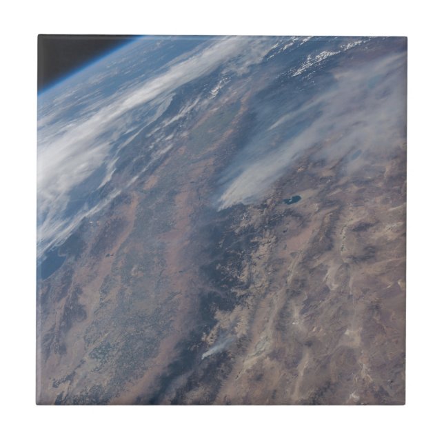 Fire In Yosemite National Park & Stanislaus Forest Tile (Front)