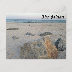 Fire Island Beach Postcard