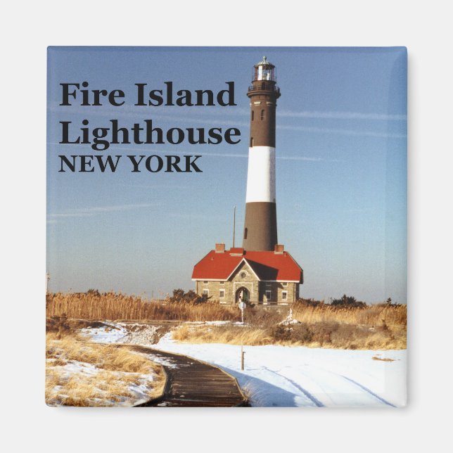 Fire Island Lighthouse, New York Magnet (Front)