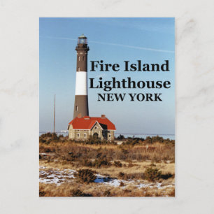 Fire Island Lighthouse, New York Postcard