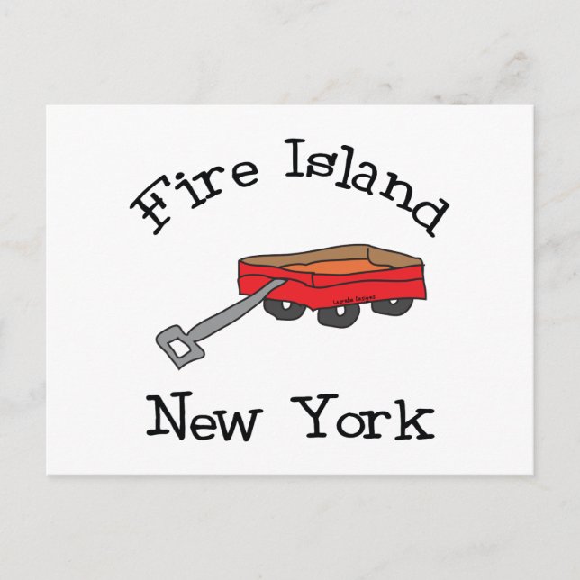 Fire Island Postcard (Front)