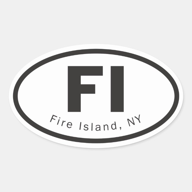 Fire Island sticker (Front)