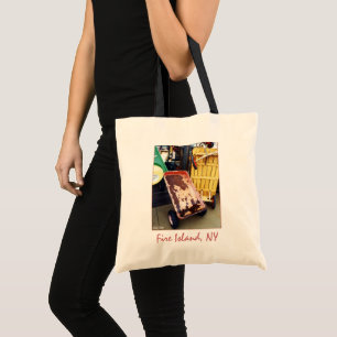 Fire Island Wagons Budget Canvas Tote Bag