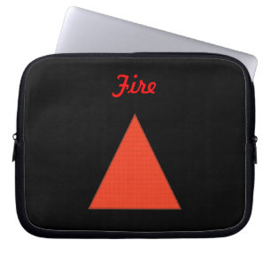 Fire Laptop Sleeve