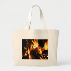 Fire Large Tote Bag