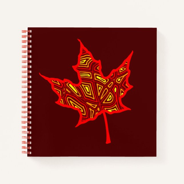 Fire Leaf Notebook (Front)