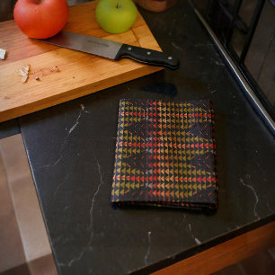 Fire Leaf Tea Towel