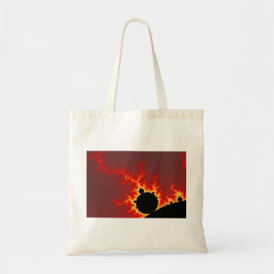 Fire Lightning Tote Bag