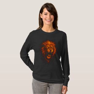 Fire Lion Long Sleeve T-Shirt
